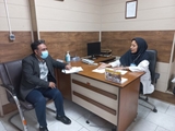 بازدید کارشناس مبارزه با بیماریهای واگیر مرکز بهداشت شهدای انقلاب از بیمارستان مادر و کودک شوشتری 
